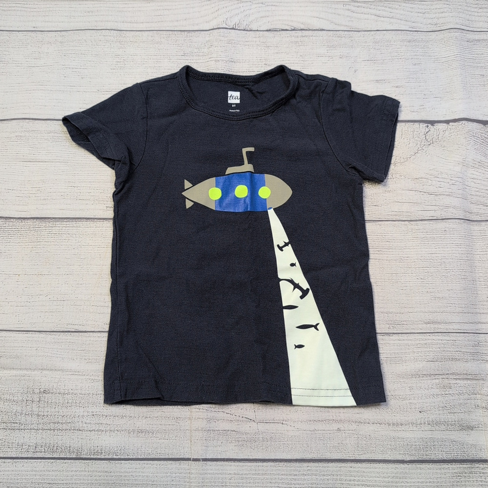 3T Tea Collection Submarine Graphic Tee